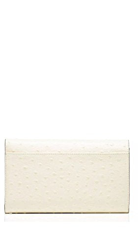 - Kate Spade Riverside Street Ostrich Phoenix Wallet | Beige -