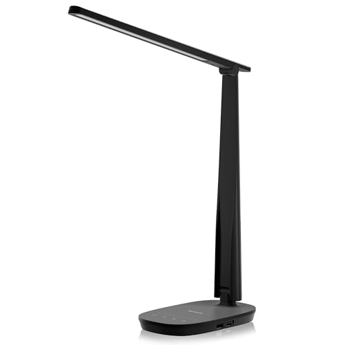 - Honeywell LED Desk Lamp Eye Caring | Sunturalux H2 Table Lamp With USB Charging Port -