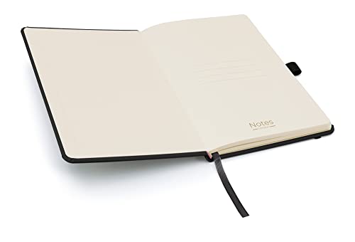 - Notes London Eco A5 Notebook | Lined Pages | Pen Loop -