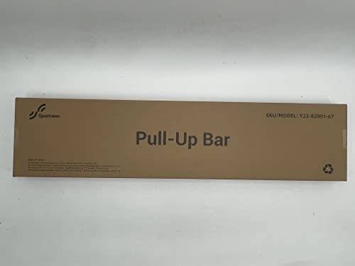 - Sportneer Pull Up Bar | Doorway Chin Up Bar | Adjustable 75-94cm (29.5in-37in) | Up to 200kg Capacity -
