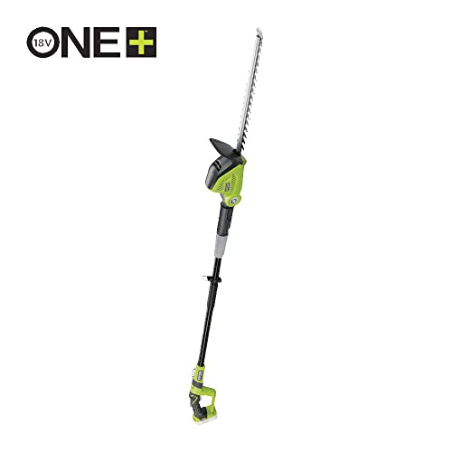 - Ryobi ONE+ | 18V OPT1845 Cordless Pole Hedge Trimmer | 45cm Blade (Body Only) -