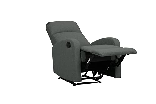 - EVRE Recliner Arm Chair | Adjustable Leg Rest | Reclining Functions Fabric -