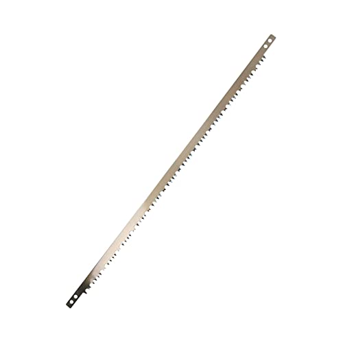 24” Heavy Duty Bow Saw Wood Logs Trees Branches Finger Guard + 6 Blades