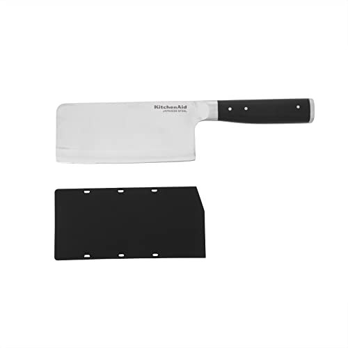 - KitchenAid Kitchen Knife | Meat and Vegetable Cleaver | Japanese Steel -