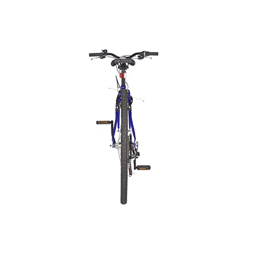- Wildtrak - Steel Trekking Bike, Adult, 700C, 6 Speed - Blue