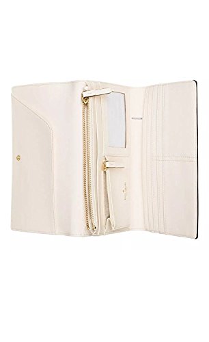 - Kate Spade Riverside Street Ostrich Phoenix Wallet | Beige -