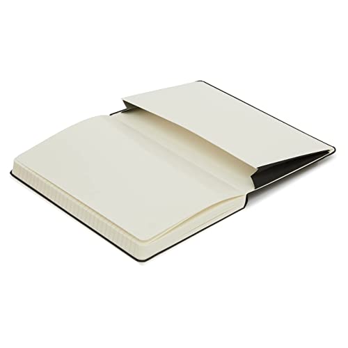 Amazon Basics Classic Notebook, Large, Ruled, Black