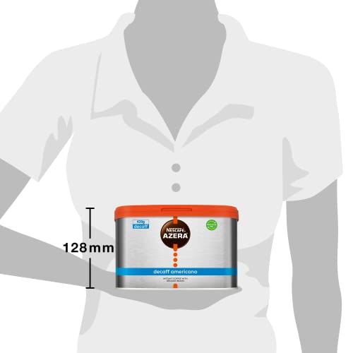 - NESCAFÉ Azera Americano Decaf Instant Coffee | 420g Tin -