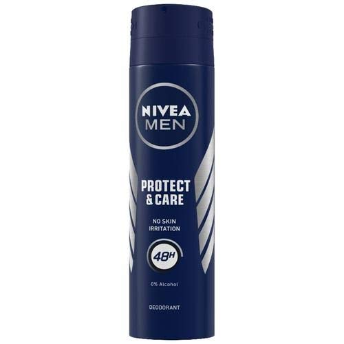 - Nivea Men Protect and Care | Anti-Perspirant Deodorant Spray | 250 ml | Pack of 6 -