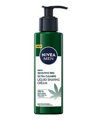 - NIVEA MEN Sensitive Pro | Ultra Calming Liquid Shaving Cream|  (200 ml) -