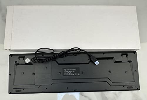 - Rii USB Wired Keyboard | Full Size Office Keyboard Compatible with Mac PC Tablet Windows & Android -