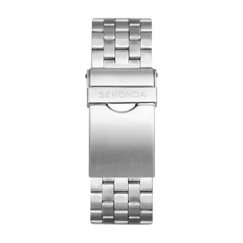 - Sekonda Men's Quartz Watch | Chronograph Display | Stainless Steel Bracelet -