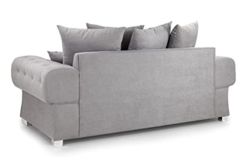 - Honeypot Sofa | Verona Scatterback Sofa Grey 3 Seater -