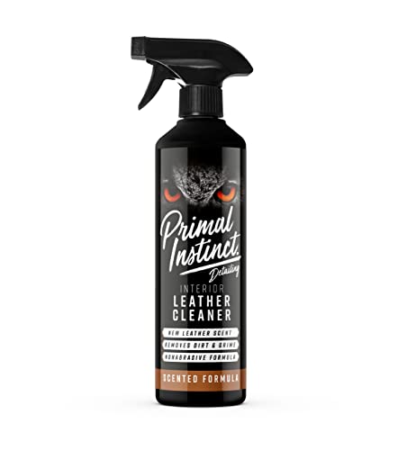 - Primal Instinct Car Leather Cleaner | Restores & Conditions Seats, Dashboards and Trim | 500ml -