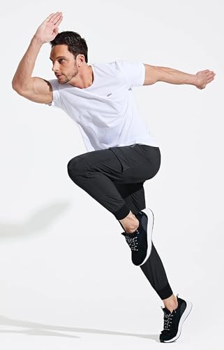 - Libin Men's Lightweight Joggers | Quick Dry Cargo Hiking Trousers -