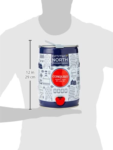 - Fifty Two Degrees North Conquest 5 Litre Mini Keg -