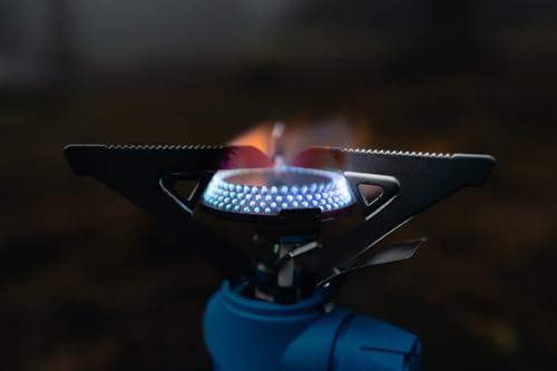 Campingaz Twister Plus gas stove, 1-burner camping stove for outdoor, backpacking or festivals, compact size, powerful output 2,600 watts, including carrying bag, runs off CV 470 gas cartridge