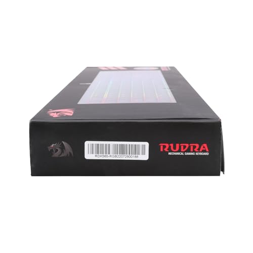 - Mechanical Gaming Keyboard | Redragon Mechanical Keyboard with 105 Programmable Keys -