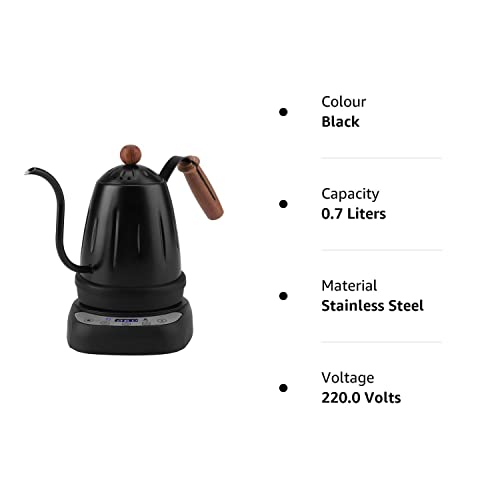 - Diguo Variable Temperature Digital Electric Gooseneck Kettle | Pour Over Coffee | Hand Drip Kettle Narrow Spout -