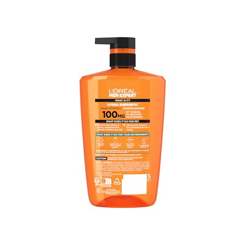 - L'Oréal Paris Men Expert Hydra Energetic Shower Gel | XXL 1L -