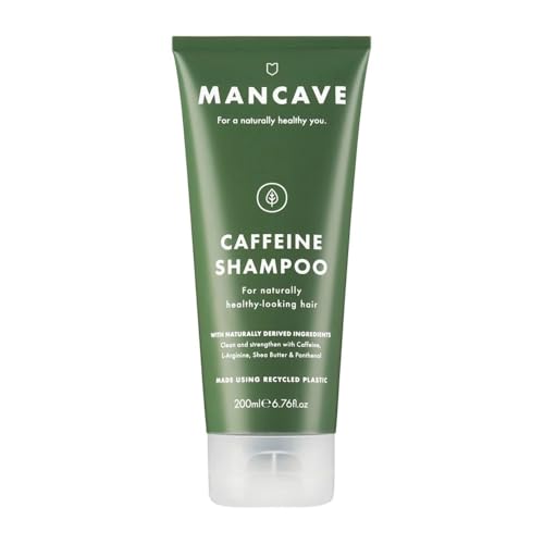 - ManCave Caffeine Shampoo for Men | Support and Encourage Healthy Hair Growth -