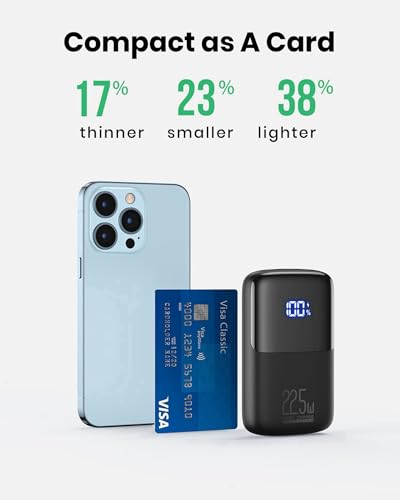 - INIU Power Bank | 22.5W Fast Charging 10000mAh Battery Pack | USB C Input & Output Portable Charger -