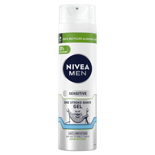 - NIVEA MEN Sensitive One Stroke Shave Gel | 200ml -