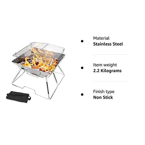 - Odoland BBQ | Fire Pit | Portable Campfire Pit -