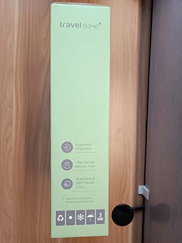 - Travel Ease Ergonomic Lumbar Support Cushion | Memory Foam Back Support Cushion -