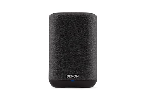 Denon Home 150 Wireless Speaker, Smart Speaker with Bluetooth, WiFi, Works With AirPlay 2, Google Assistant/Siri/Features Alexa Built-In, Music Streaming, HEOS Built-in for Multiroom - Black