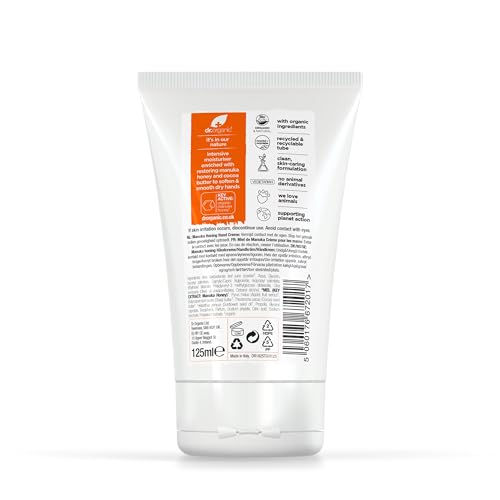 - Dr Organic Manuka Honey Hand Cream -
