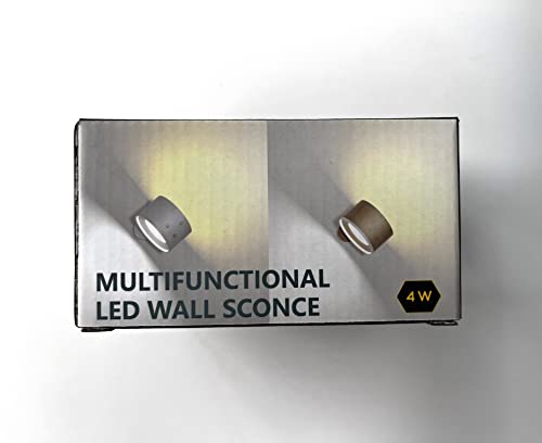 - Wall Light Indoor, Wall Lamp with Remote Control Dimmable RGB Ambient Lighting