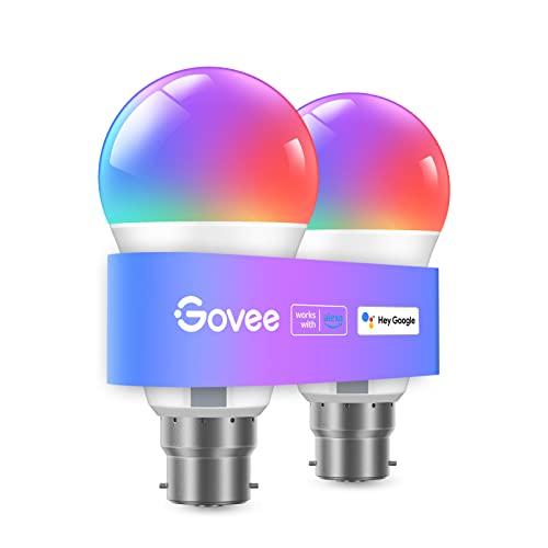- Govee RGBWW Smart Bulbs | WiFi | LED Light Bulb With Music Sync B22 |  Alexa and Google Assistant -