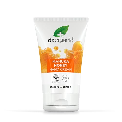 - Dr Organic Manuka Honey Hand Cream -