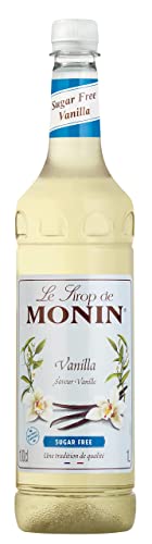 - MONIN Premium Vanilla Sugar Free Syrup | 1L | Coffee and Cocktails -