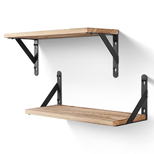 - Uten Floating Shelves Set of 2 Wall Mounted Shelf -