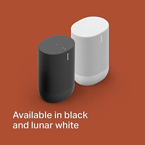 - Sonos Move - The durable battery-powered Smart Speaker for Outdoor and Indoor Listening | Black -