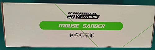 - GALAX PRO Cordless Sander 20V | Detail Sanders | 20Pcs Sandpapers | 12000 RPM Sanders with Dust Collection System for Tight Spaces -