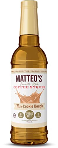 - Matteo's Sugar Free Coffee Flavoring Syrup | Cookie Dough -