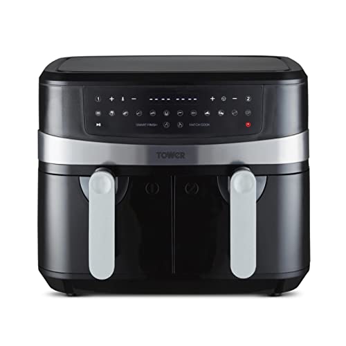 - Tower T17088 Vortx | 9L Dual Basket | Air Fryer -