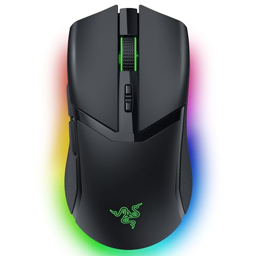 - Razer Cobra Pro | Customizable Wireless Gaming Mouse Chroma RGB | Focus Pro 30K Optical Sensor | Wireless | Black -