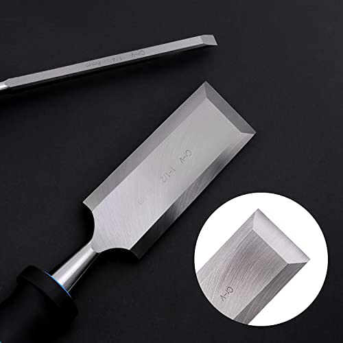 Amazon Basics 8-Piece Wood Carving Chisel Set