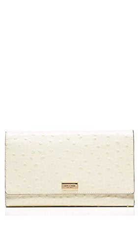 - Kate Spade Riverside Street Ostrich Phoenix Wallet | Beige -