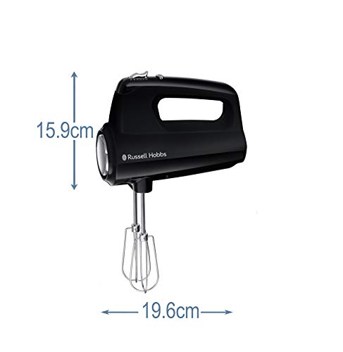 - Russell Hobbs Desire Electric Hand Mixer | 5 speeds | Turbo Setting -