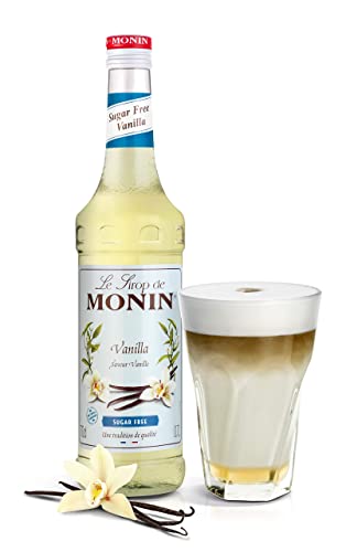 - MONIN Premium Vanilla Sugar Free Syrup | 1L | Coffee and Cocktails -