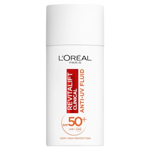 - L’Oréal Paris Revitalift Clinical SPF 50+ Invisible UV Fluid -