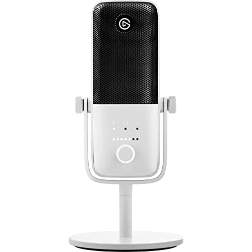 - Elgato Wave | 3 White | Premium Studio Quality USB Condenser Microphone -