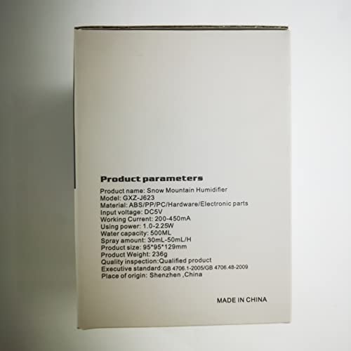 - Humidifiers 500ml | Cool Mist Humidifiers | Air Humidifier With Ultrasonic Quiet Mode -