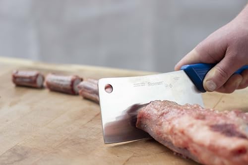 - Starrett Chef's Butcher's Cleaver Knife | BKB509-6 Wide Rectangular 6" (150mm) | Professional Kitchen Knife -