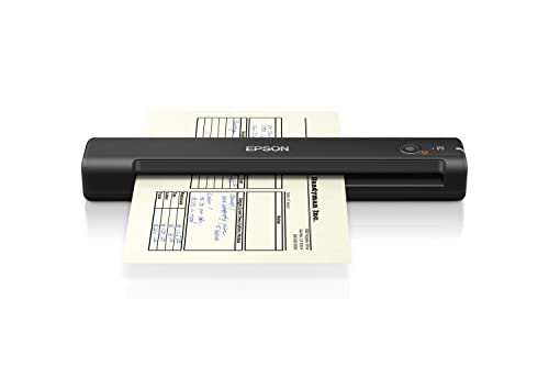 - Epson WorkForce ES-50 Mobile Document Scanner | Black | 10PPM | USB -